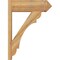 Ekena Millwork Olympic Rough Sawn Arts and Crafts Outlooker, Western Red Cedar, 8"W x 24"D x 32"H OUT08X24X32OLY03RWR - alternate 2